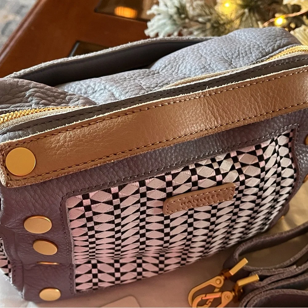 Limited Edition Hammitt Evan Small Crossbody bag in "Gallery Row/Brushed Gold" - Picture 4 of 8